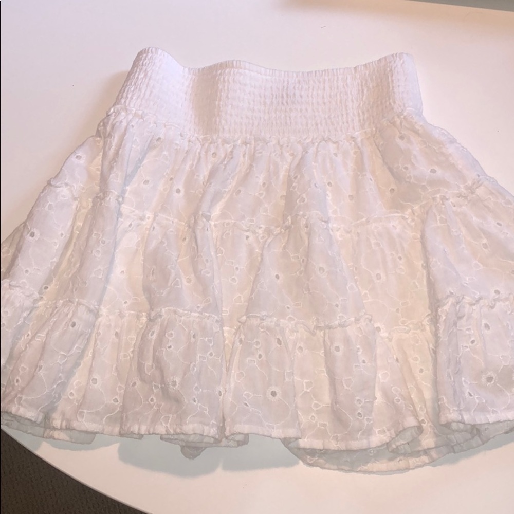 White American Eagle Mini Skirt